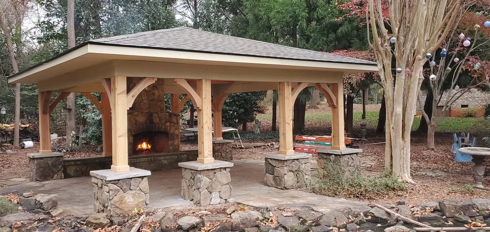 Trusted yard cleanup service for outdoor upgrades in Lincolnton, NC by Rock & Timber Backyard Creations