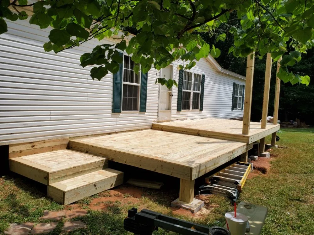 Custom landscaping services for year-round maintenance across Lincolnton, NC - Rock & Timber Backyard Creations