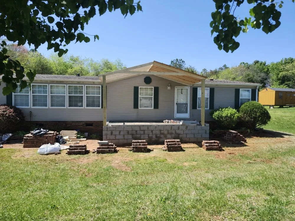 Top-rated garden landscaping in Lincolnton, NC by Rock & Timber Backyard Creations