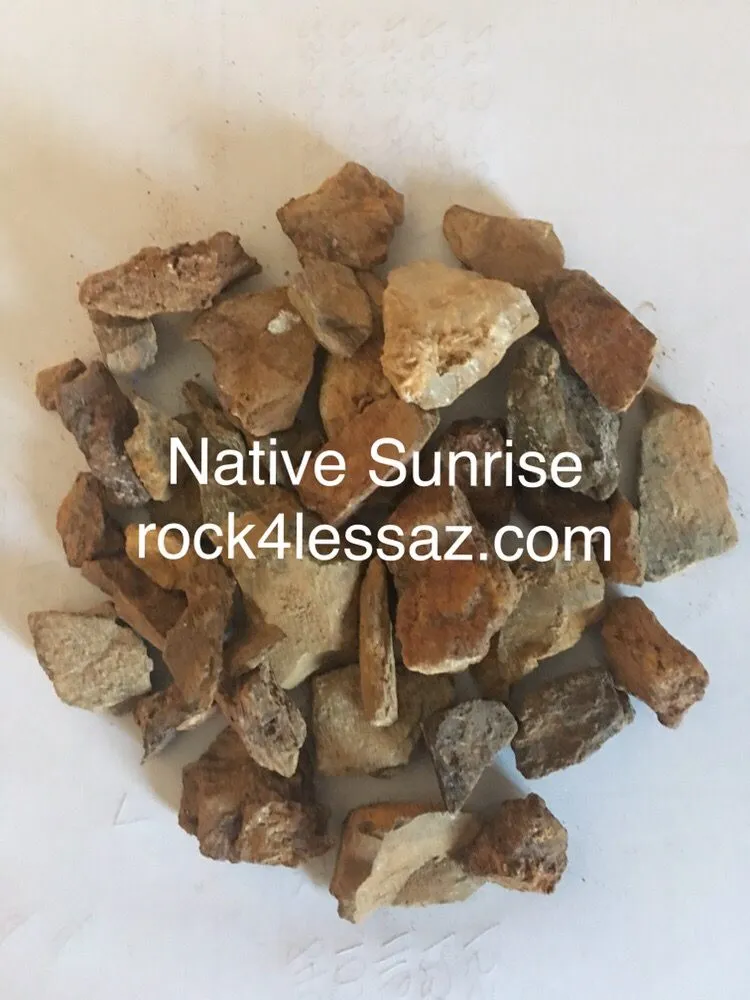 Custom garden landscaping in Peoria, AZ by Rock 4 Less