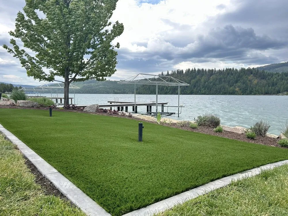 Local yard cleanup service in Cocolalla, ID by Rock and Petal Landscape Design & Build