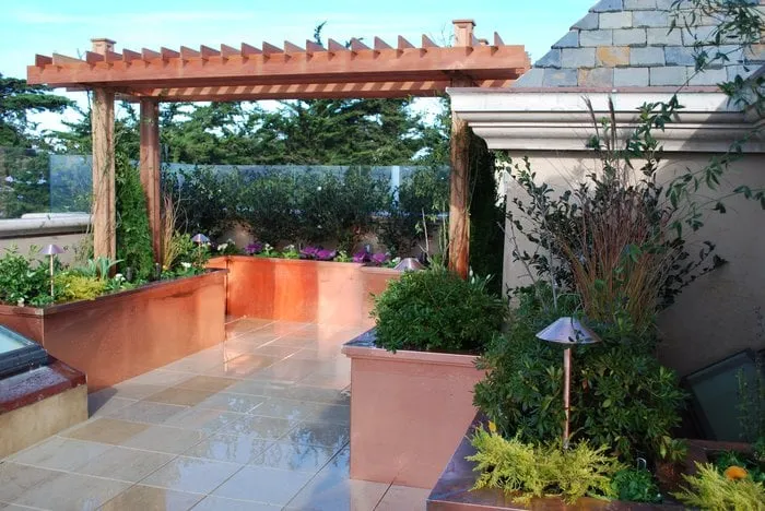 Professional garden landscaping with custom design across San Francisco, CA - Rock and Rose Landscapes