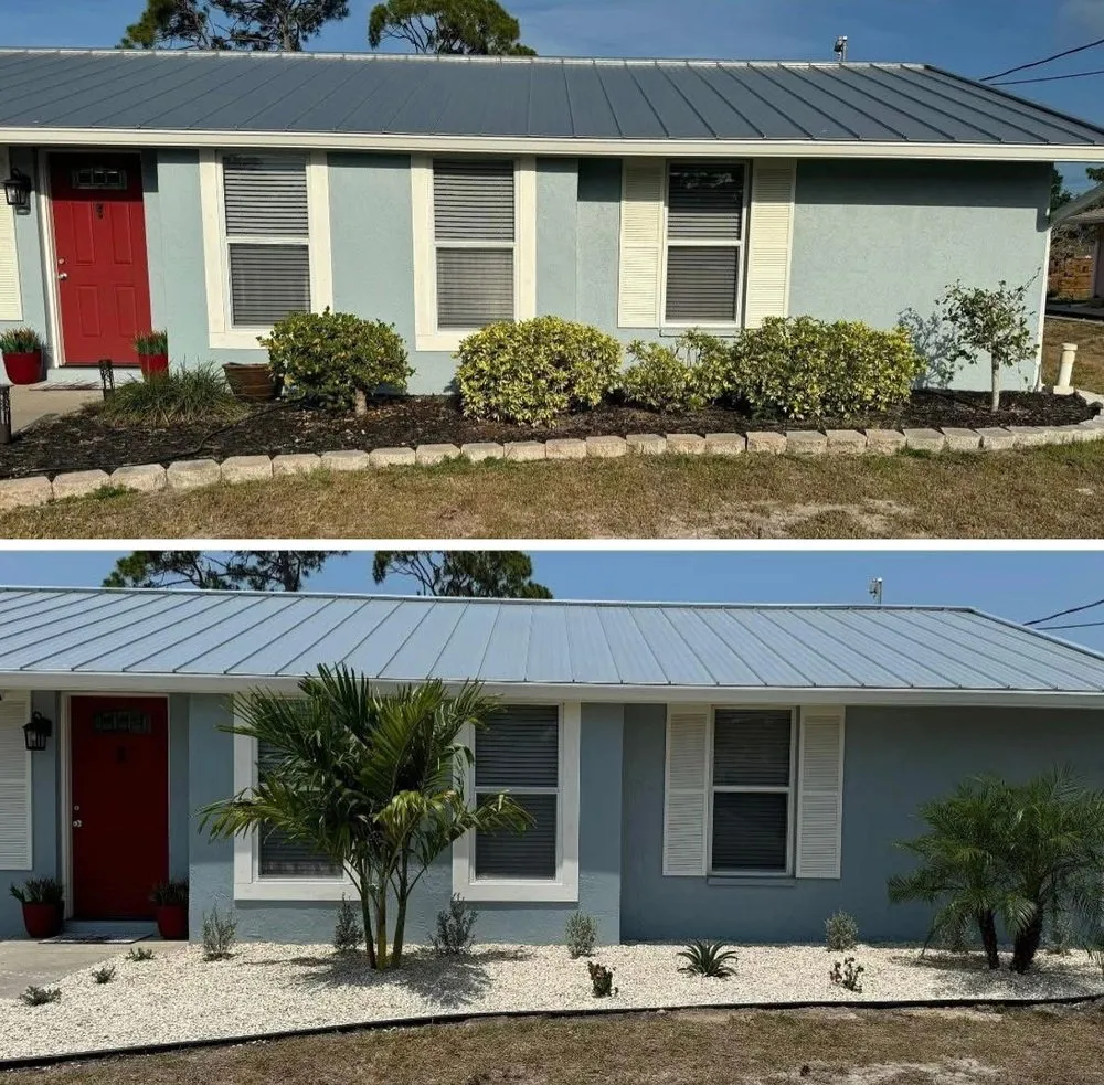 Reliable landscape design for homes across North port, FL - Rock Bottom Landscape