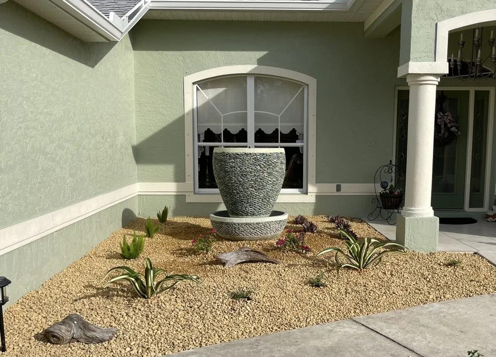 Custom landscaping services in North port, FL - Rock Bottom Landscape