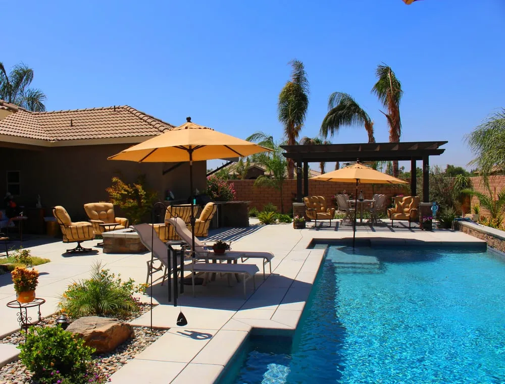 Custom outdoor landscaping in Bakersfield, CA - Rock Bottom Pools & Landscape