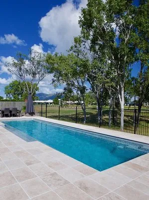 Rock Bottom Pools & Landscape Logo