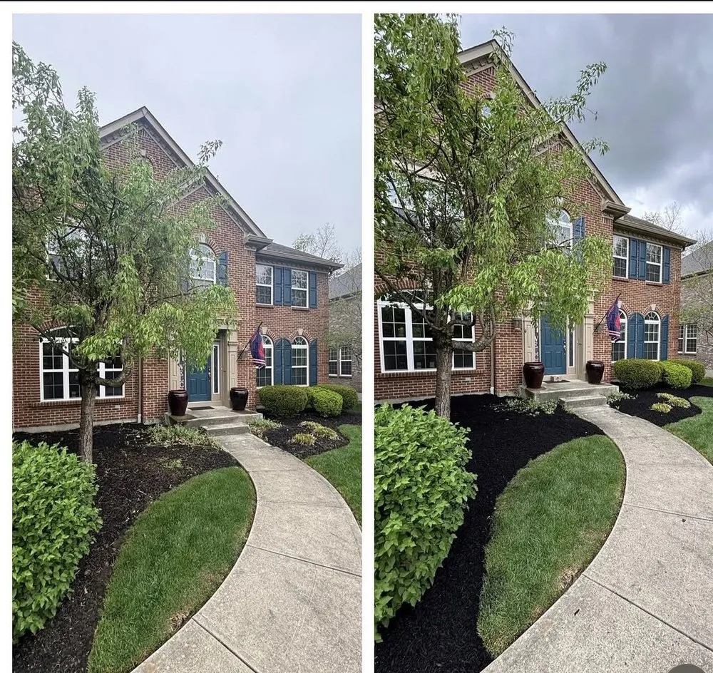 Professional residential landscaping for beautiful yards in Lebanon, OH by Rock Boys Landscaping