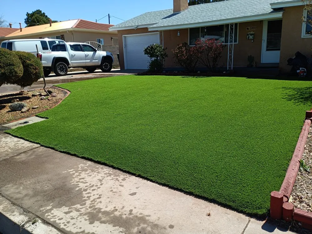 Trusted landscaping services with custom design across Bernalillo, NM - Rock Creations Construction