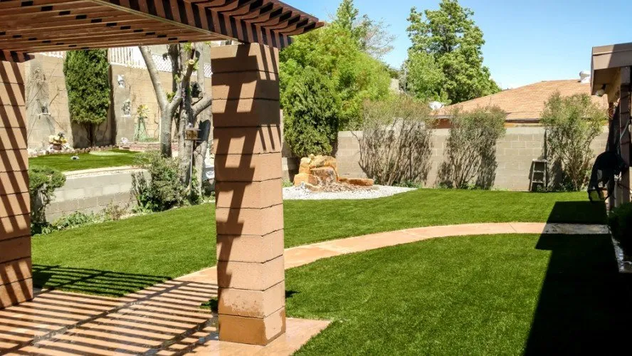 Reliable lawn care service near you in Bernalillo, NM by Rock Creations Construction