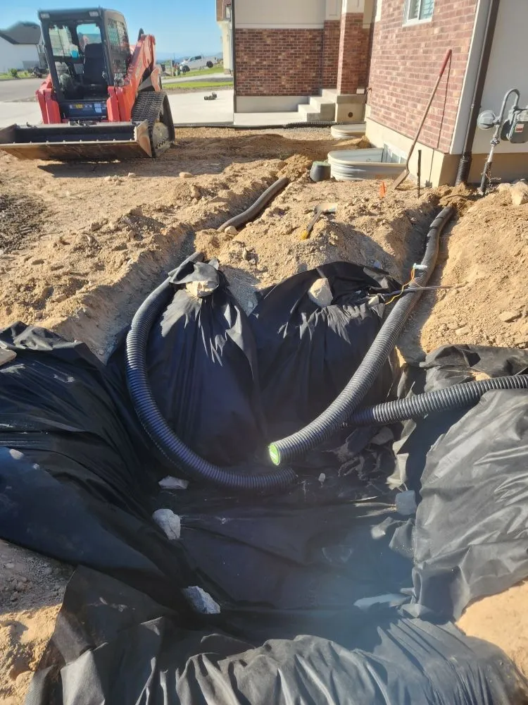 Custom yard maintenance in Hyrum, UT by Rock Creek Landscapes & Dirtworx