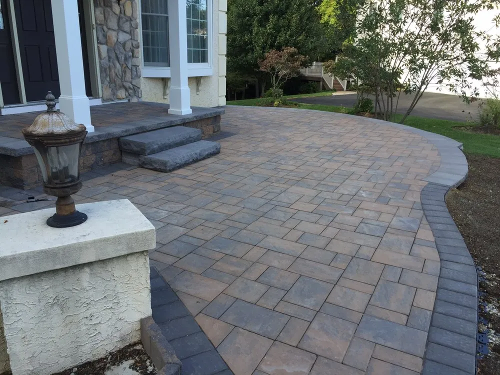 Expert landscaping services with custom design across Newark, DE - Rock Diamond Paving