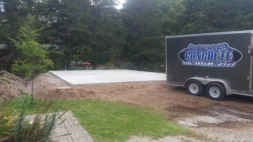 Top-rated landscape installation for homes in Antigo, WI by Rock Hard Concrete