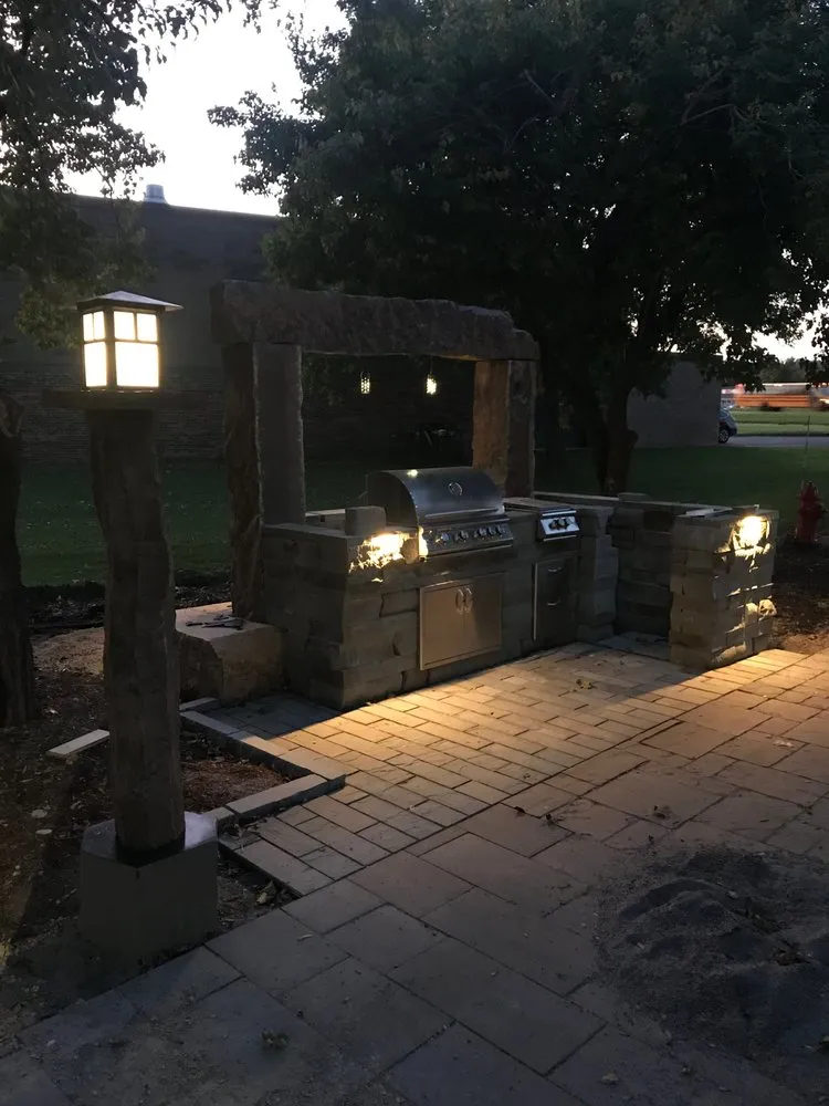 Custom landscape design for homes in Burnsville, MN by Rock Hard Landscape Supply