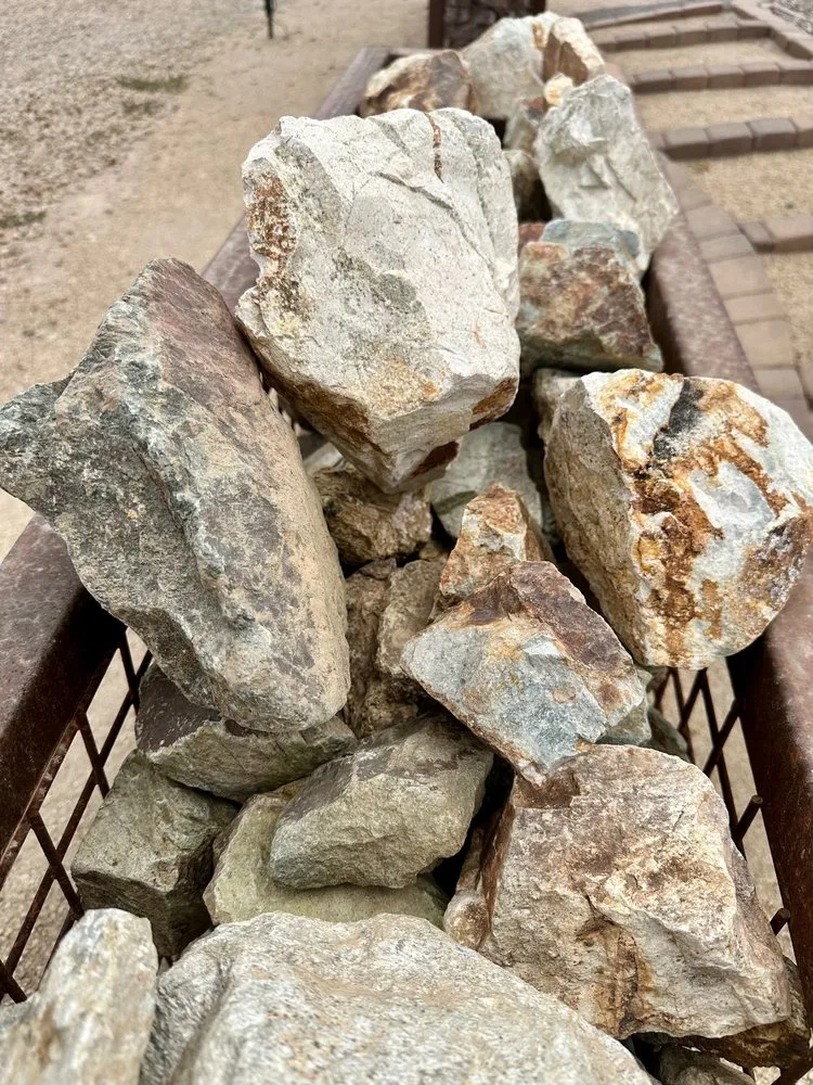 Custom lawn mowing service with custom design across Apache Junction, AZ - Rock It Landscape Materials