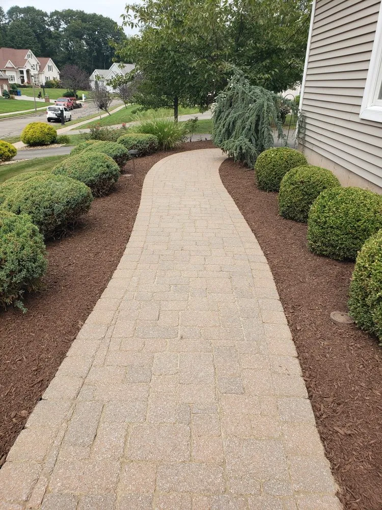 Top-rated lawn mowing service in East Hampton, CT by Rock Landscaping & Construction