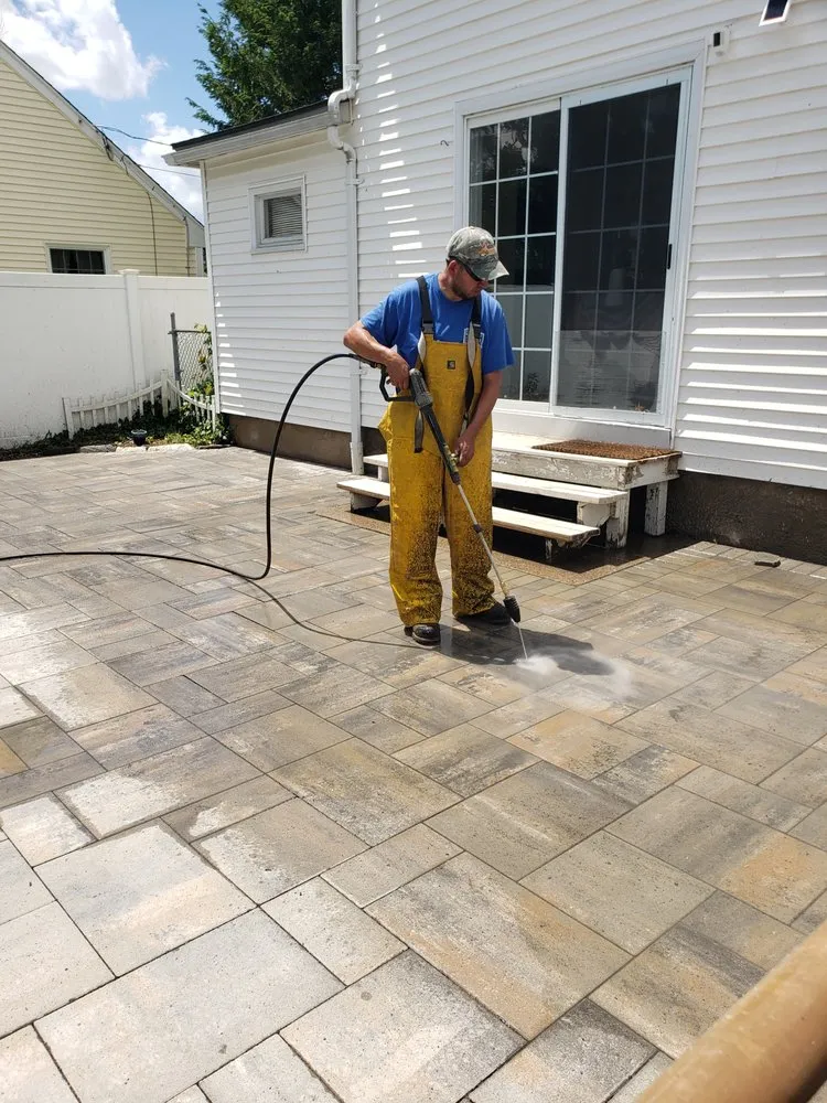 Reliable lawn mowing service for outdoor upgrades across East Hampton, CT - Rock Landscaping & Construction