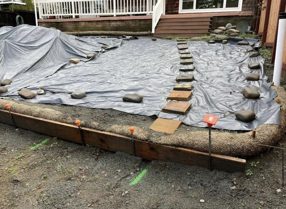 Trusted outdoor landscaping with custom design in Fairfield, CA by Rock Landscaping