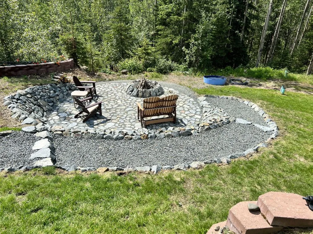 Affordable yard cleanup service in Wasilla, AK - Rock Landscaping