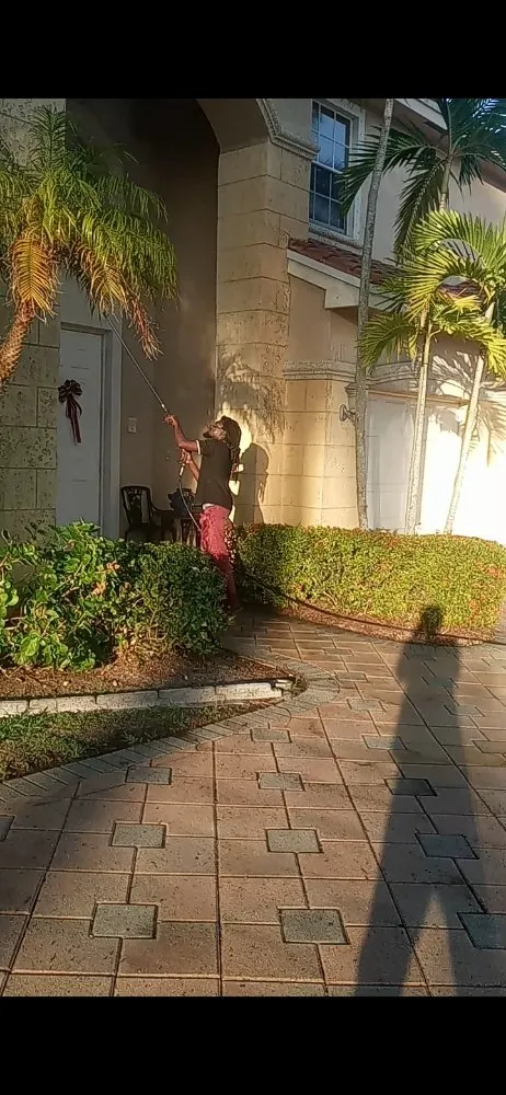 Custom yard cleanup service in Oakland Park, FL - Rock Laying & Wooden Fence