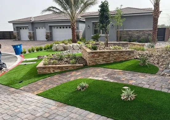 Top-rated residential landscaping in Campbell, CA by Rock N Block- Turf N Hardscapes