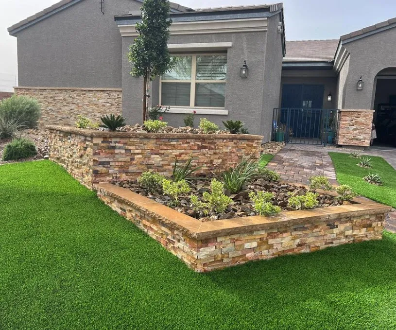 Top-rated outdoor landscaping in Campbell, CA by Rock N Block- Turf N Hardscapes
