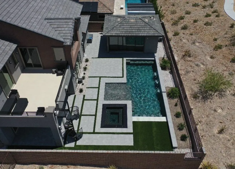 Local lawn mowing service for year-round maintenance across Campbell, CA - Rock N Block- Turf N Hardscapes