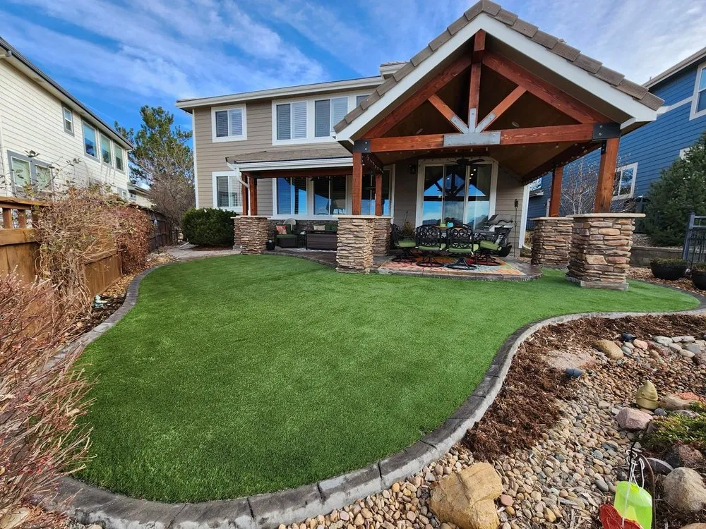 Professional yard maintenance in Denver, CO - Rock N Block -Turf N Hardscapes