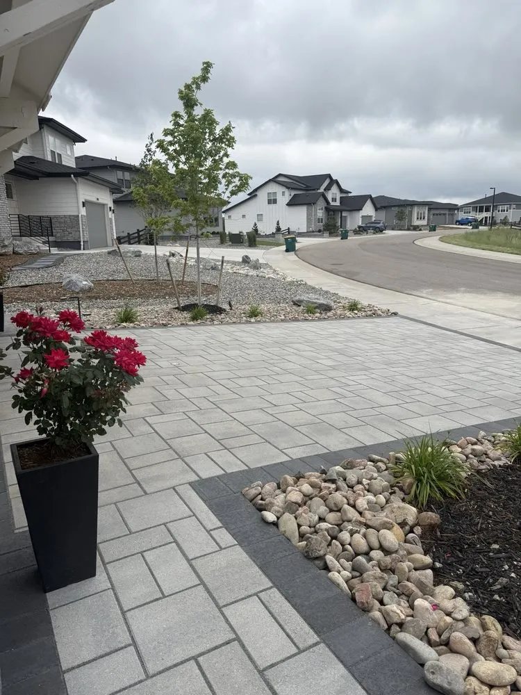 Top-rated landscape installation near you in Denver, CO by Rock N Block -Turf N Hardscapes