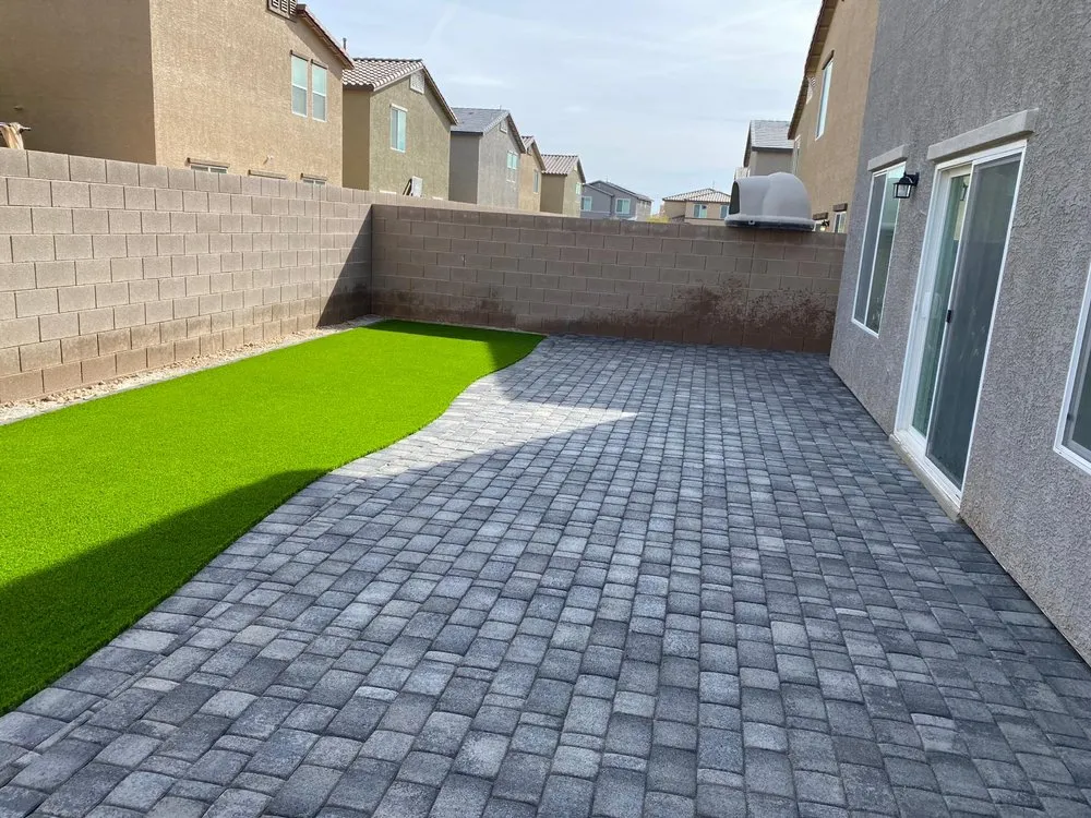 Reliable yard maintenance in Las Vegas, NV - Rock N Block- Turf N Hardscapes