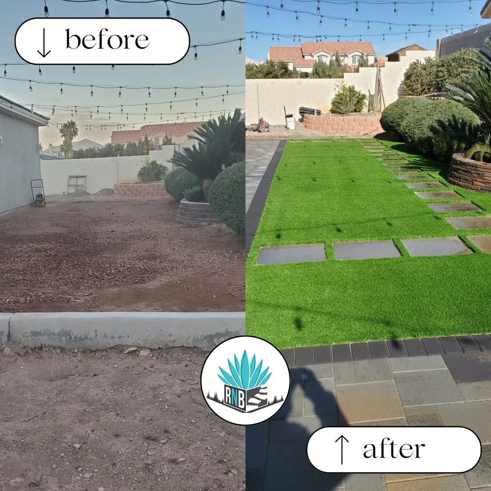 Reliable lawn care service for outdoor upgrades across Las Vegas, NV - Rock N Block- Turf N Hardscapes