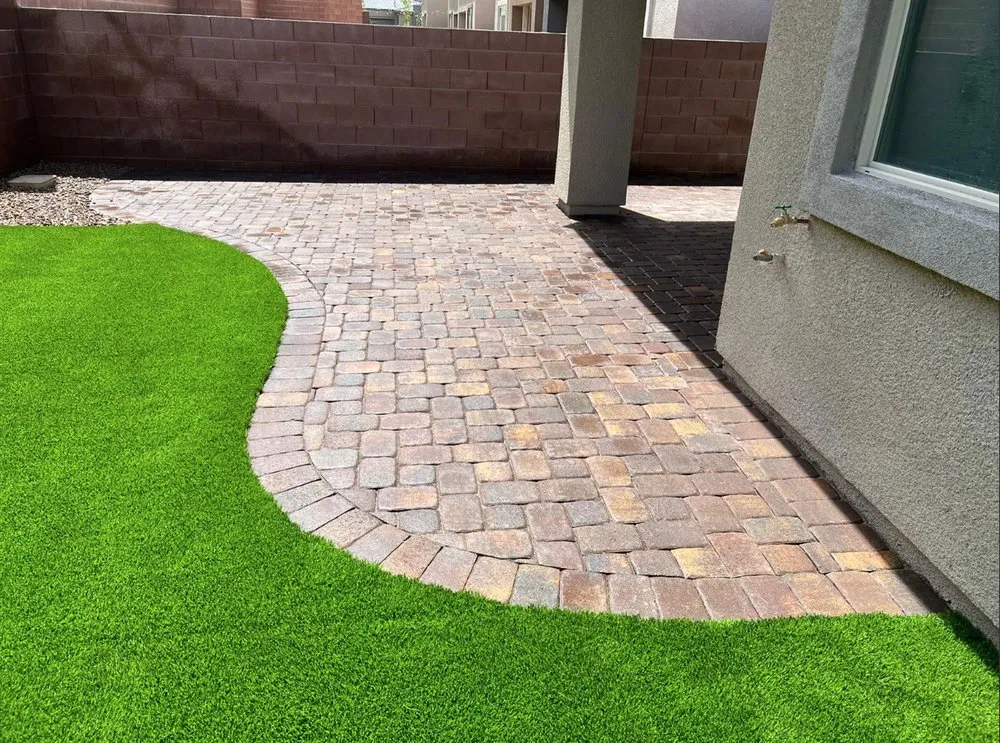 Affordable garden landscaping for outdoor upgrades across Las Vegas, NV - Rock N Block- Turf N Hardscapes