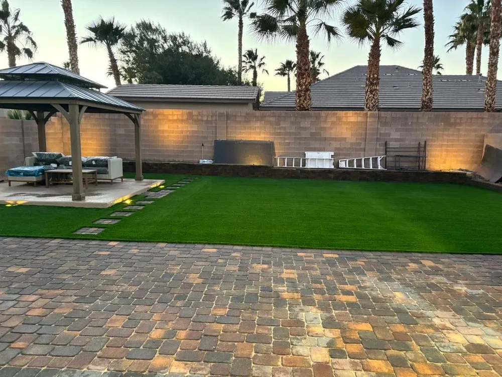 Trusted residential landscaping for homes across Las Vegas, NV - Rock N Block- Turf N Hardscapes