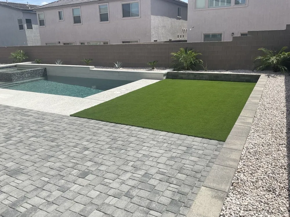 Local outdoor landscaping in Las Vegas, NV - Rock N Block- Turf N Hardscapes