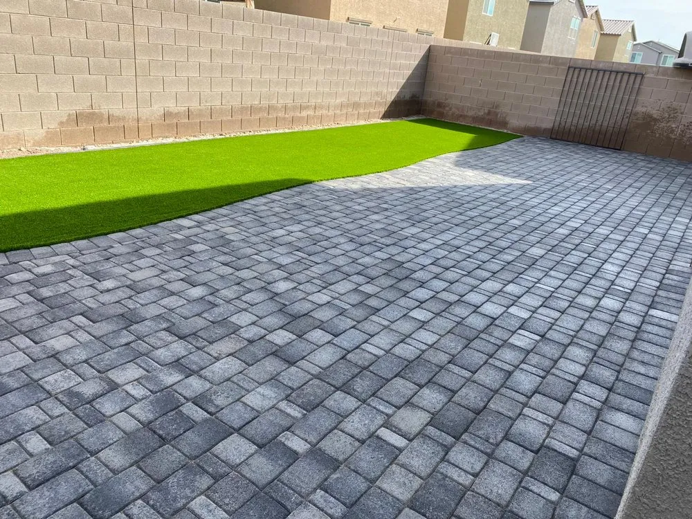 Top-rated garden landscaping experts serving Las Vegas, NV - Rock N Block- Turf N Hardscapes