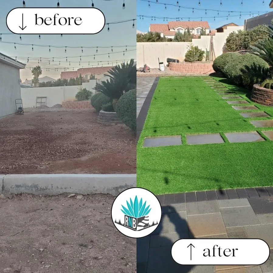 Top-rated yard maintenance in Phoenix, AZ by Rock N Block- Turf N Hardscapes