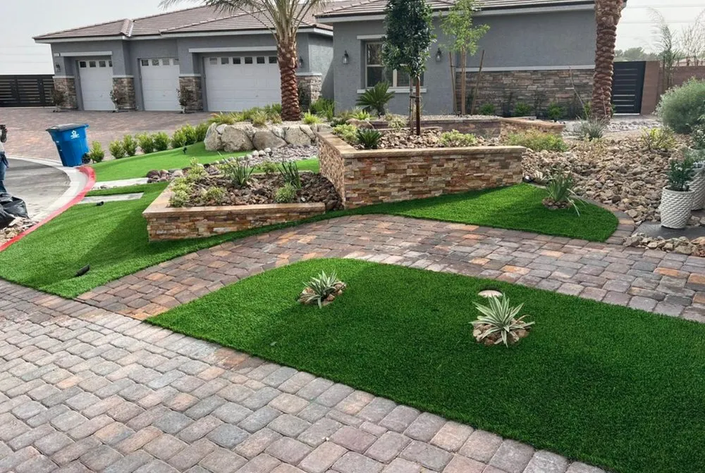 Trusted garden landscaping in Phoenix, AZ - Rock N Block- Turf N Hardscapes