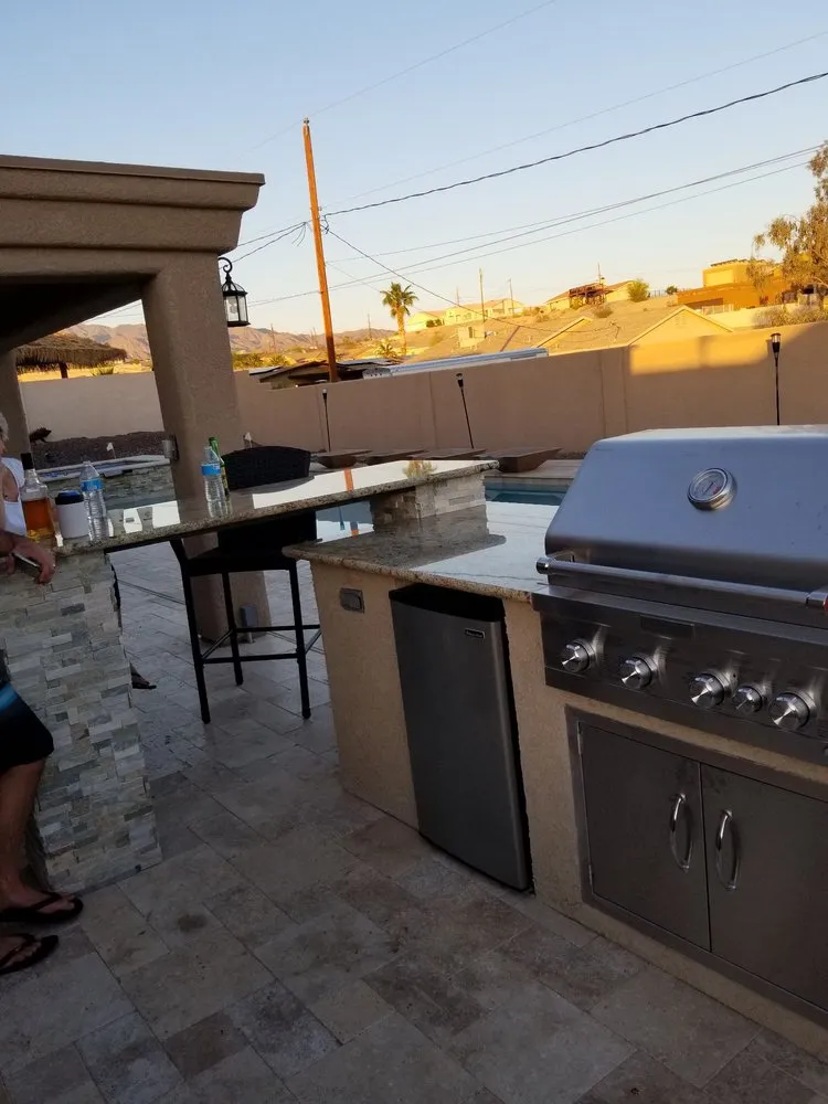 Professional landscape installation for beautiful yards across Lake Havasu City, AZ - Rock N Block Masonry