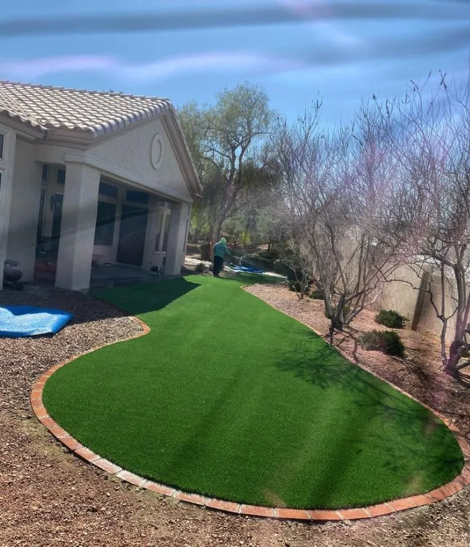 Reliable lawn mowing service in St. George, UT - Rock N Block Turf N Hardscapes
