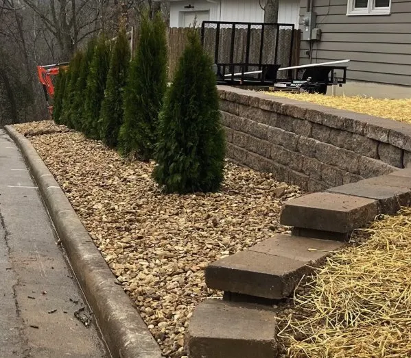 Professional residential landscaping experts serving Kirbyville, MO - Rock N Wood