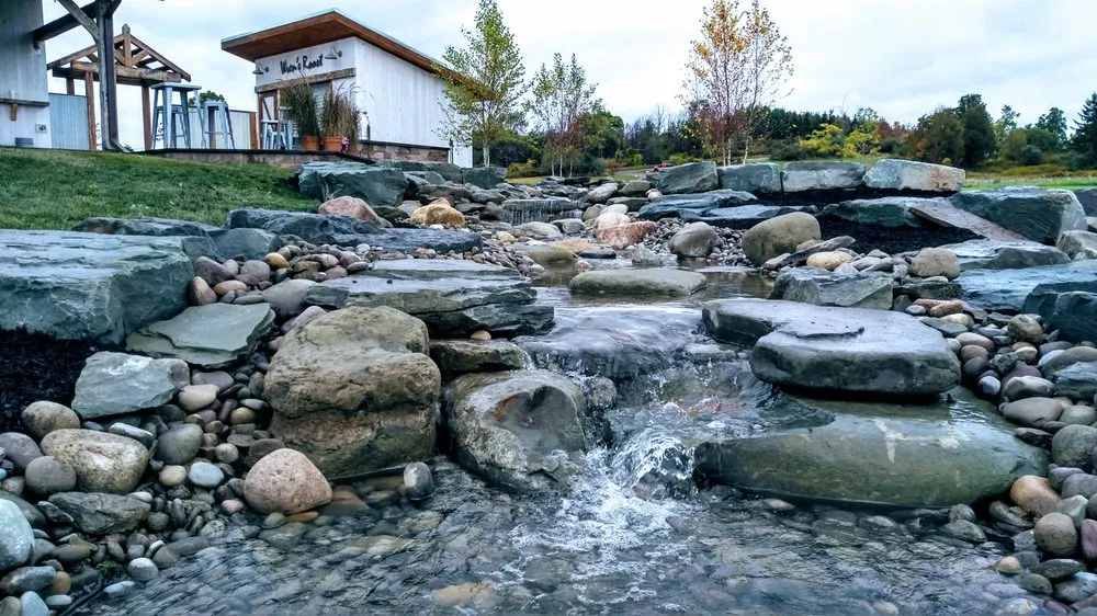 Professional landscape design for residential properties in Mount Morris, NY by Rock Ridge Designs