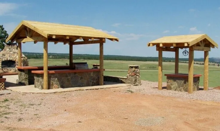 Custom landscaping services for beautiful yards in Custer, SD by Rock Solid Enterprises