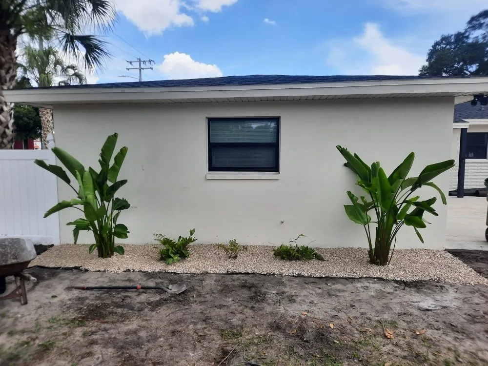 Professional landscape installation for homes across Palmetto, FL - Rock Solid Excavating and Sandstone Design