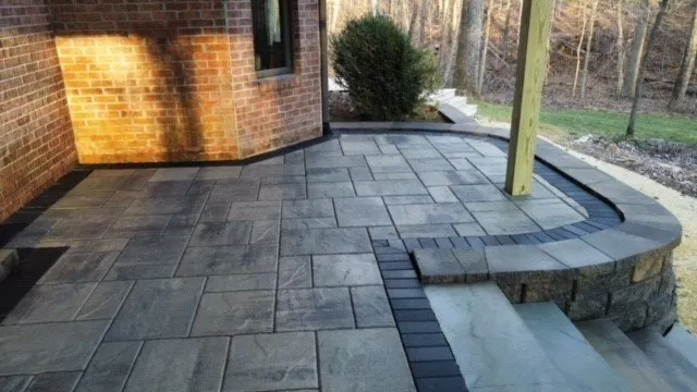 Professional lawn care service in Bargersville, IN by Rock Solid Hardscapes & More