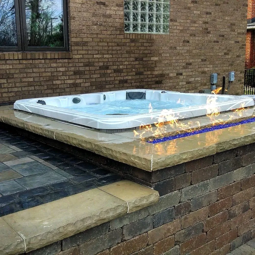 Local outdoor landscaping for residential properties in Mount Clemens, MI by Rock Solid Landscape & Design