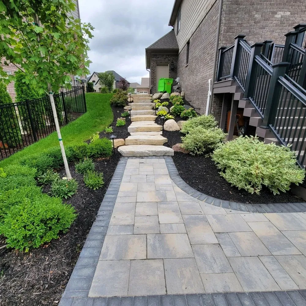 Local yard maintenance with custom design in Mount Clemens, MI by Rock Solid Landscape & Design