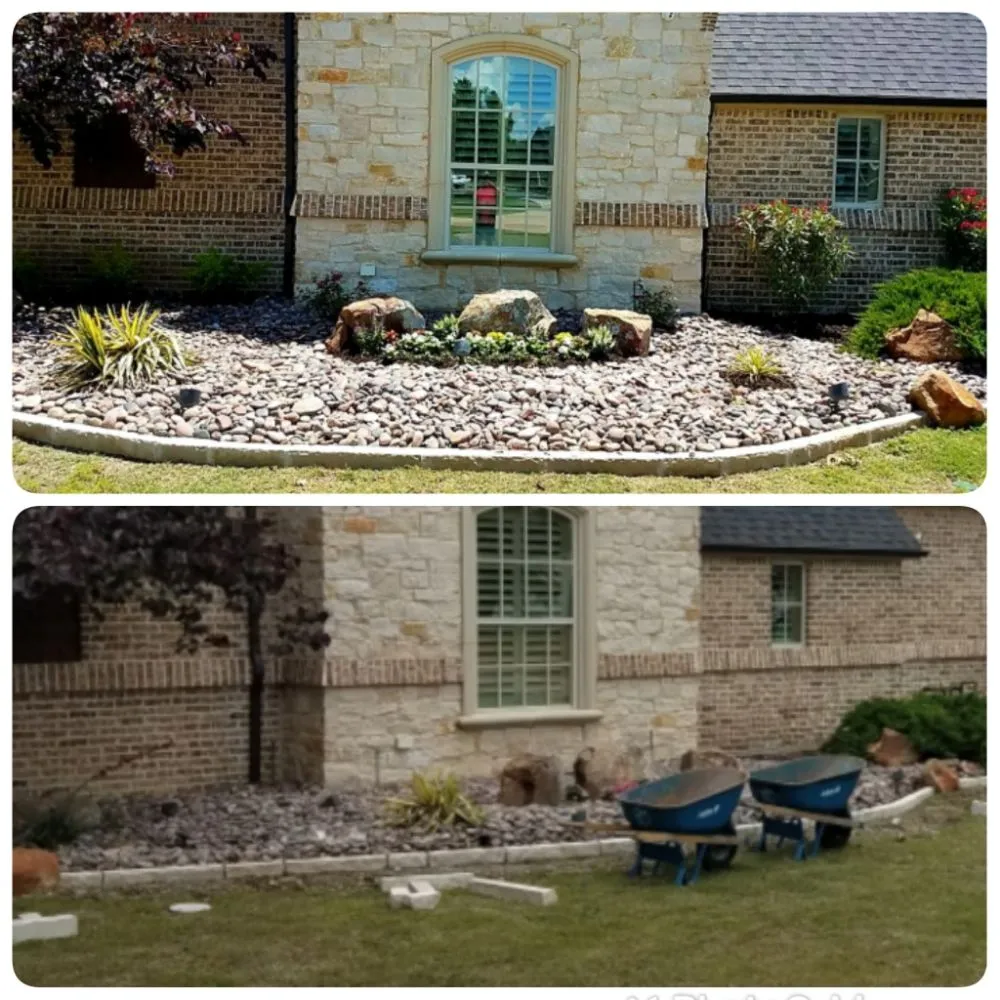 Affordable garden landscaping experts serving McKinney, TX - Rock Solid Landscape & Irrigation Solutions