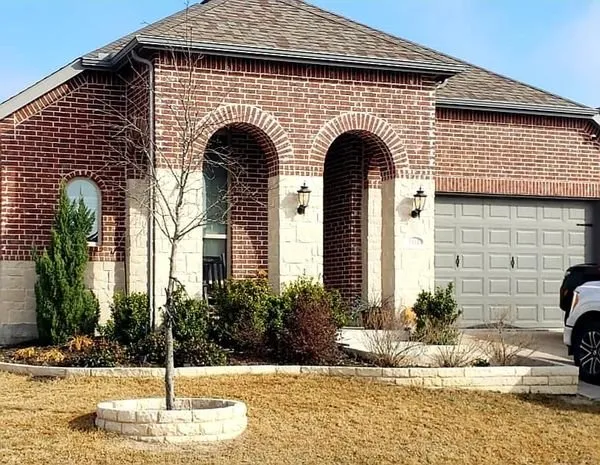 Custom garden landscaping for outdoor upgrades in McKinney, TX by Rock Solid Landscape & Irrigation Solutions