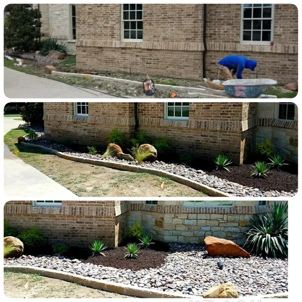Custom yard cleanup service experts serving McKinney, TX - Rock Solid Landscape & Irrigation Solutions