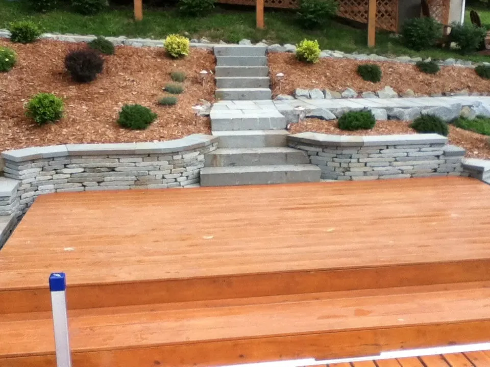 Trusted garden landscaping in Brackney, PA by Rock Solid Landscaping