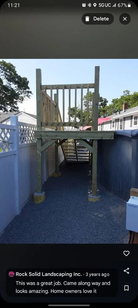 Professional lawn care service in Fall River, MA by Rock Solid Landscaping Incorporated